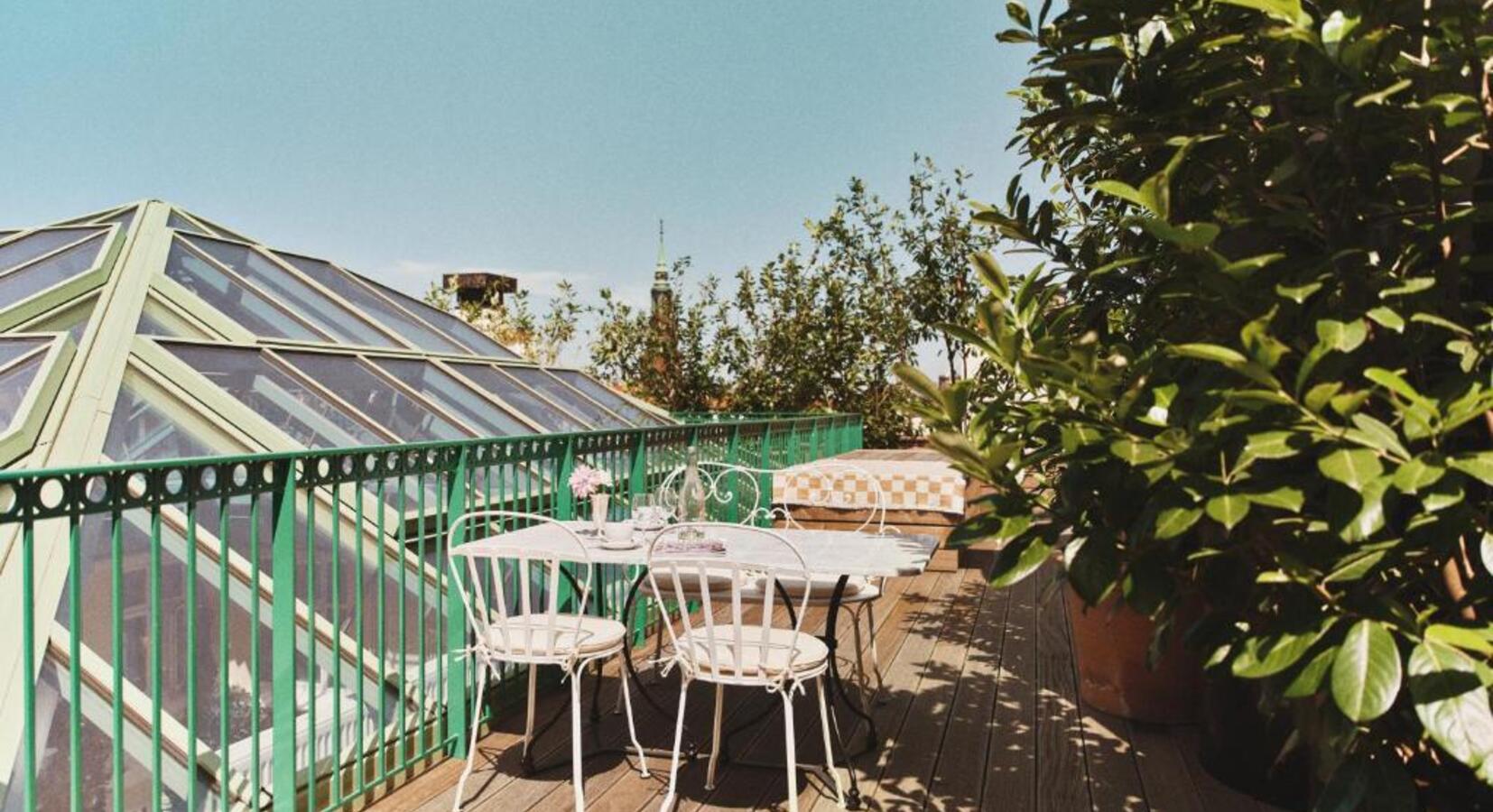 Roof terrace