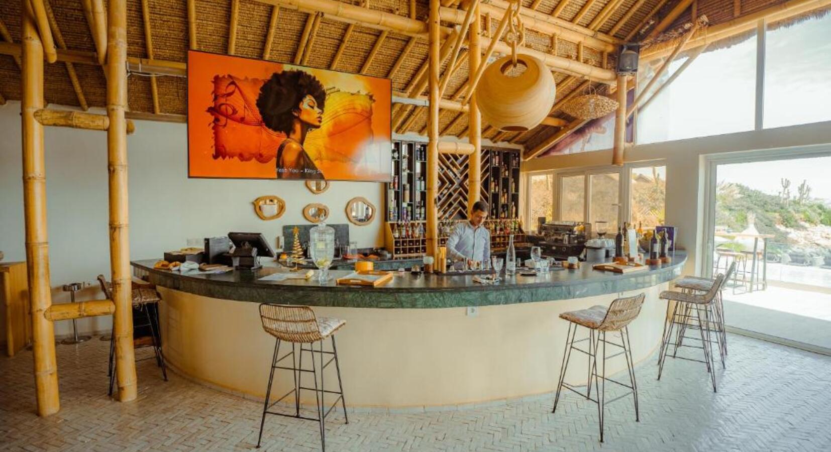 Bar area