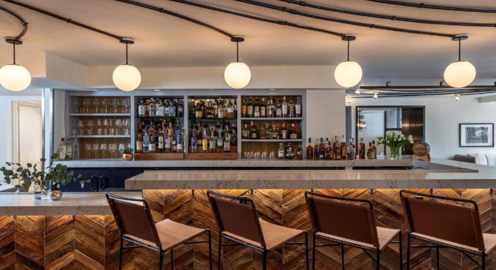 Bar area