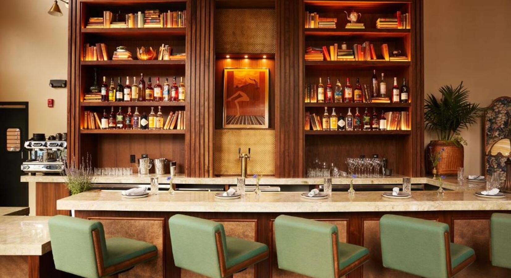 Bar area
