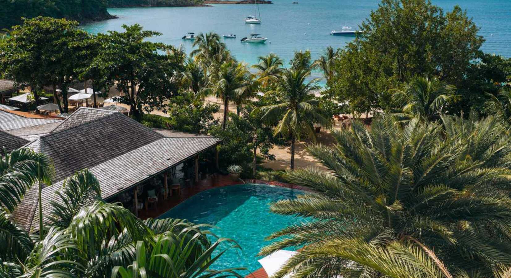 Pool Aerial View