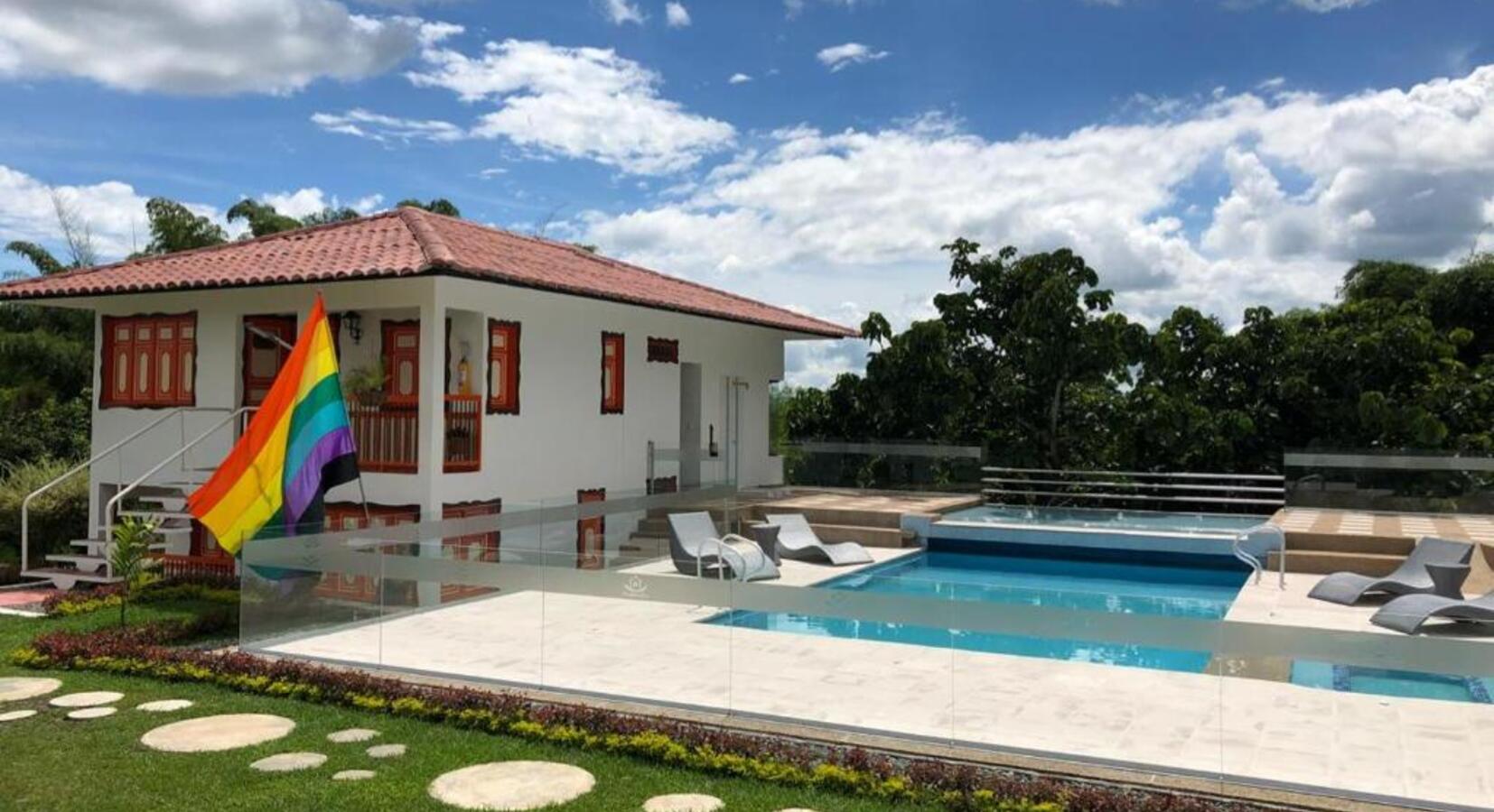 Pool area