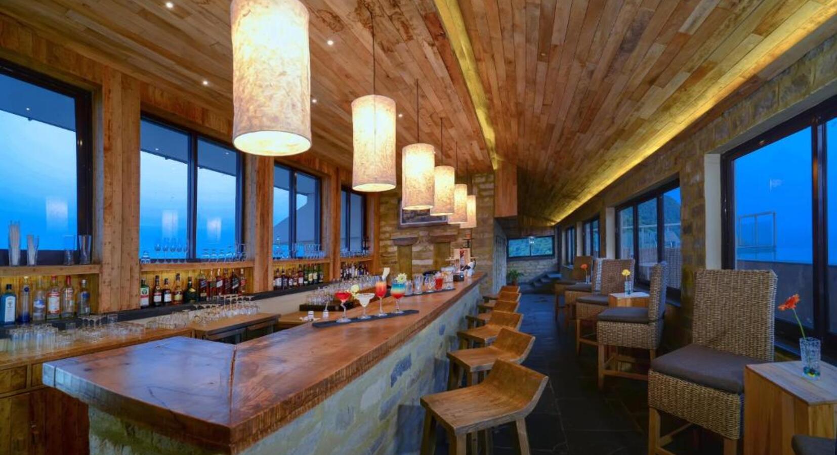 Bar area