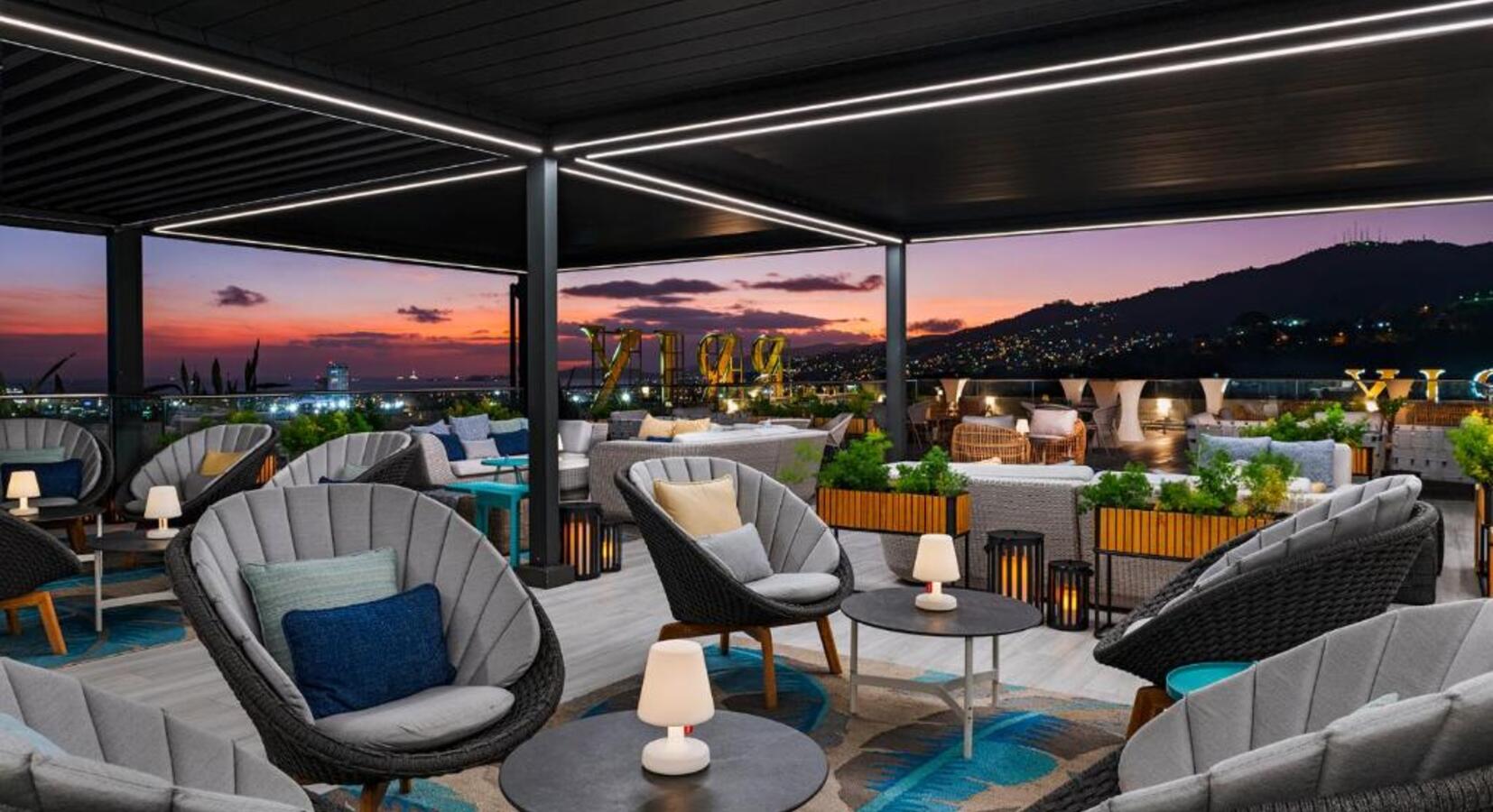 Roof terrace