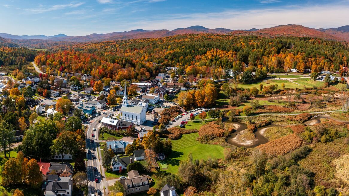 Vista aérea de Stowe
