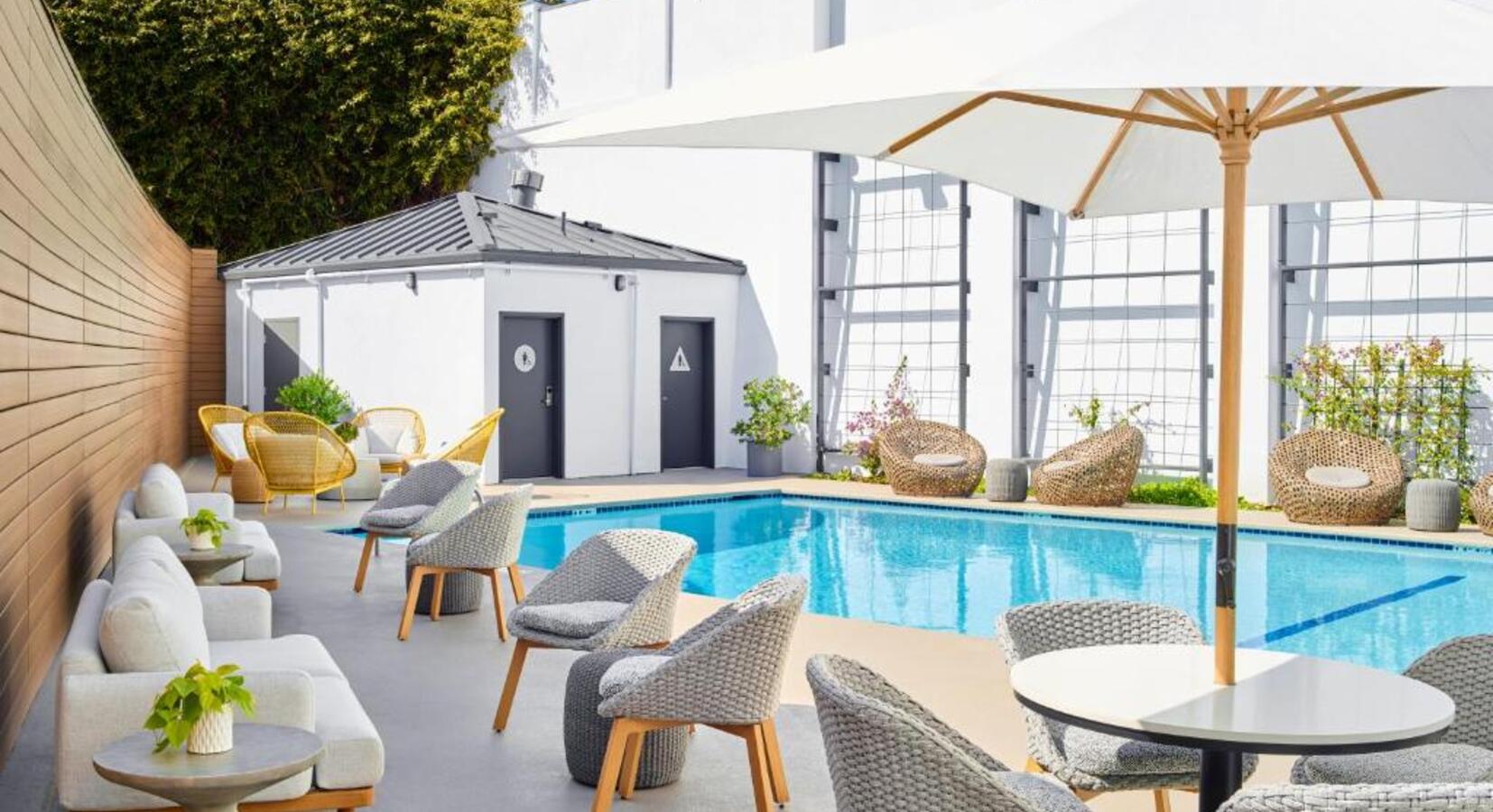Pool area