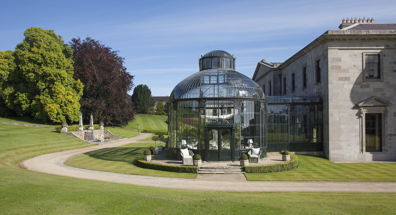 Exterior and Conservatory