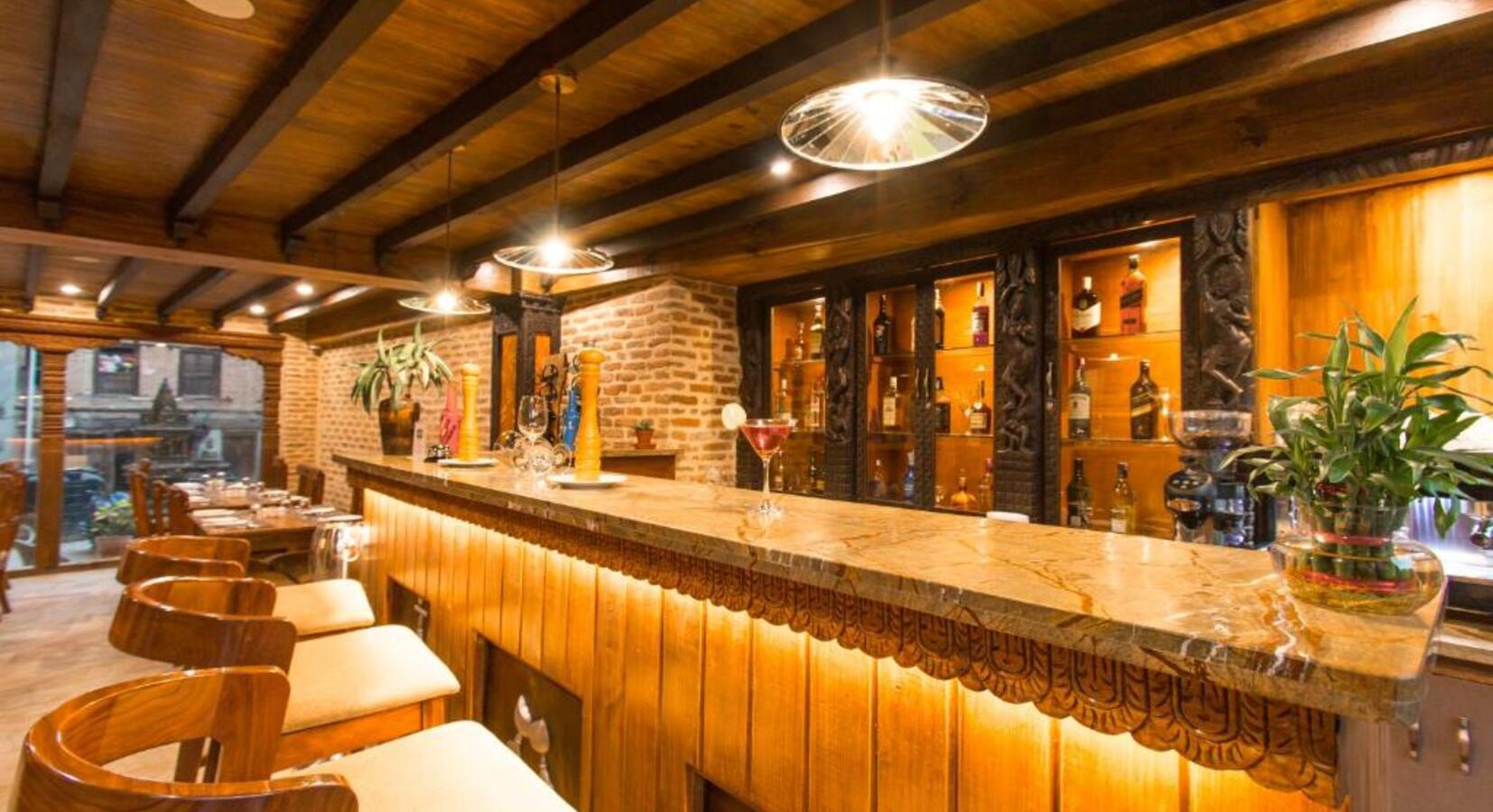 Bar area