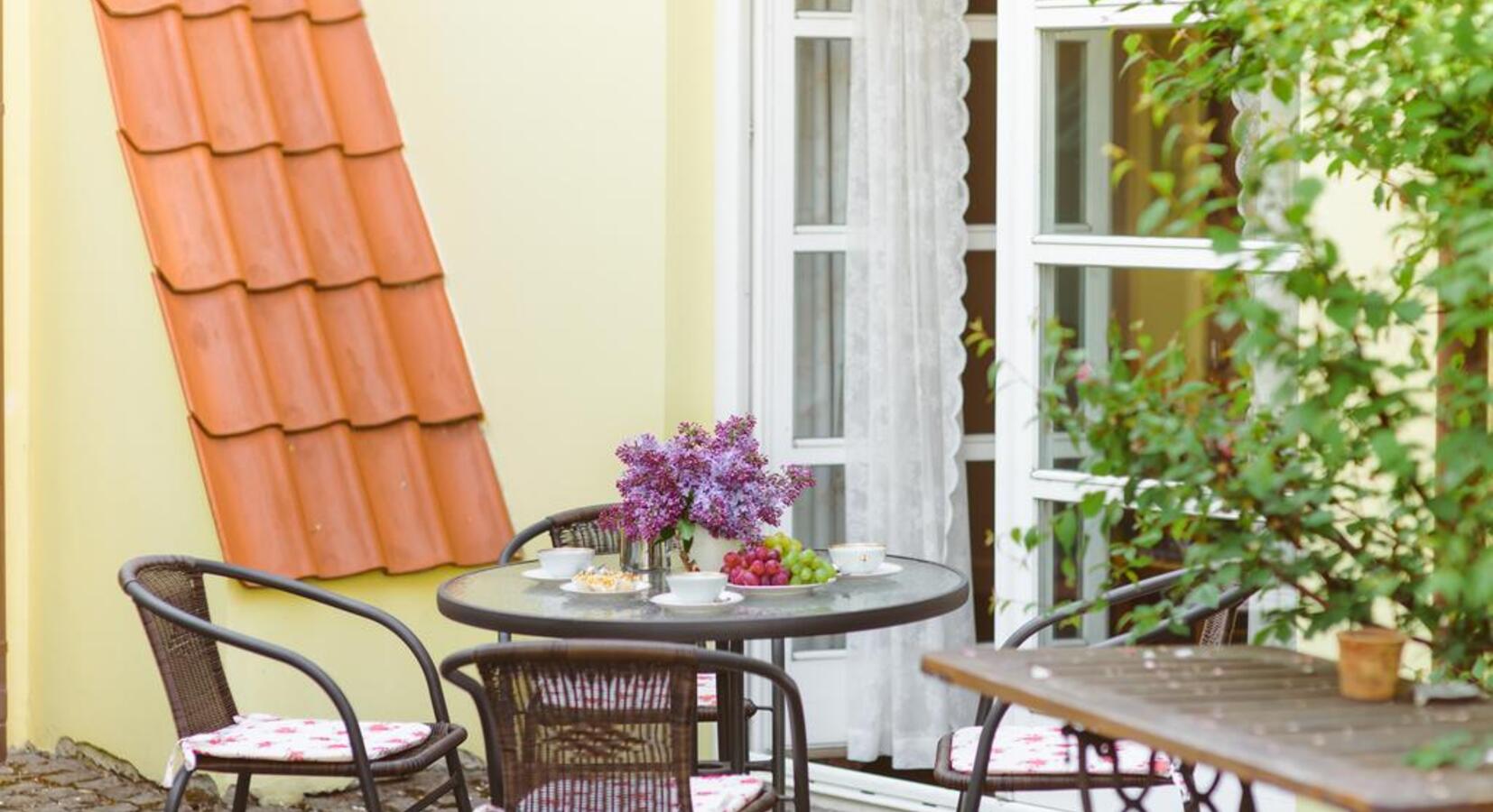 Outdoor seating