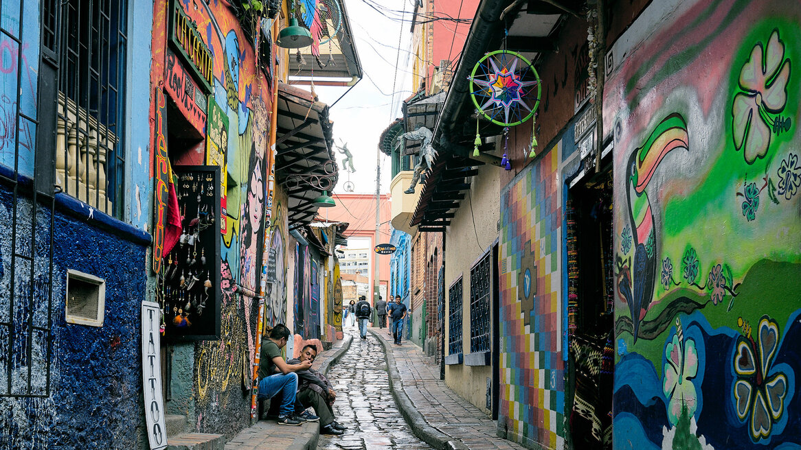 Scène de rue à Teusaquillo