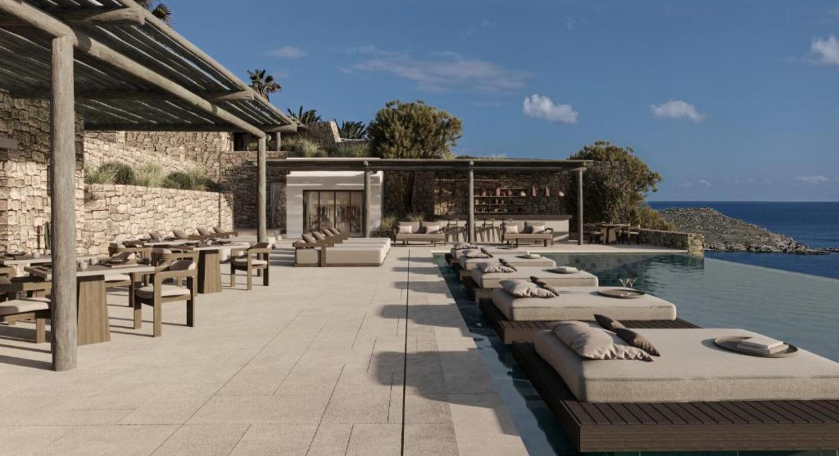 Pool area
