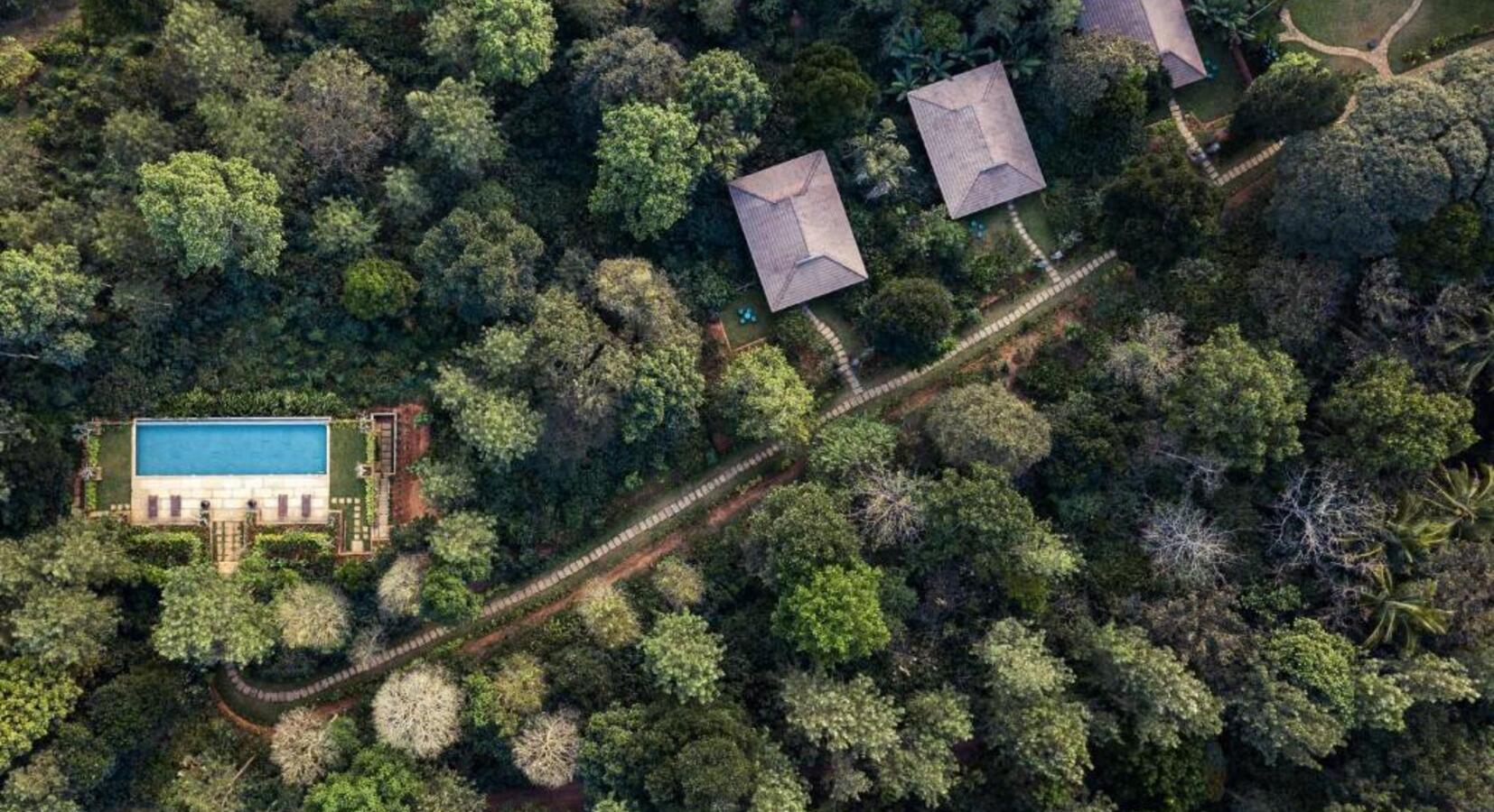 Aerial View of Hotel 