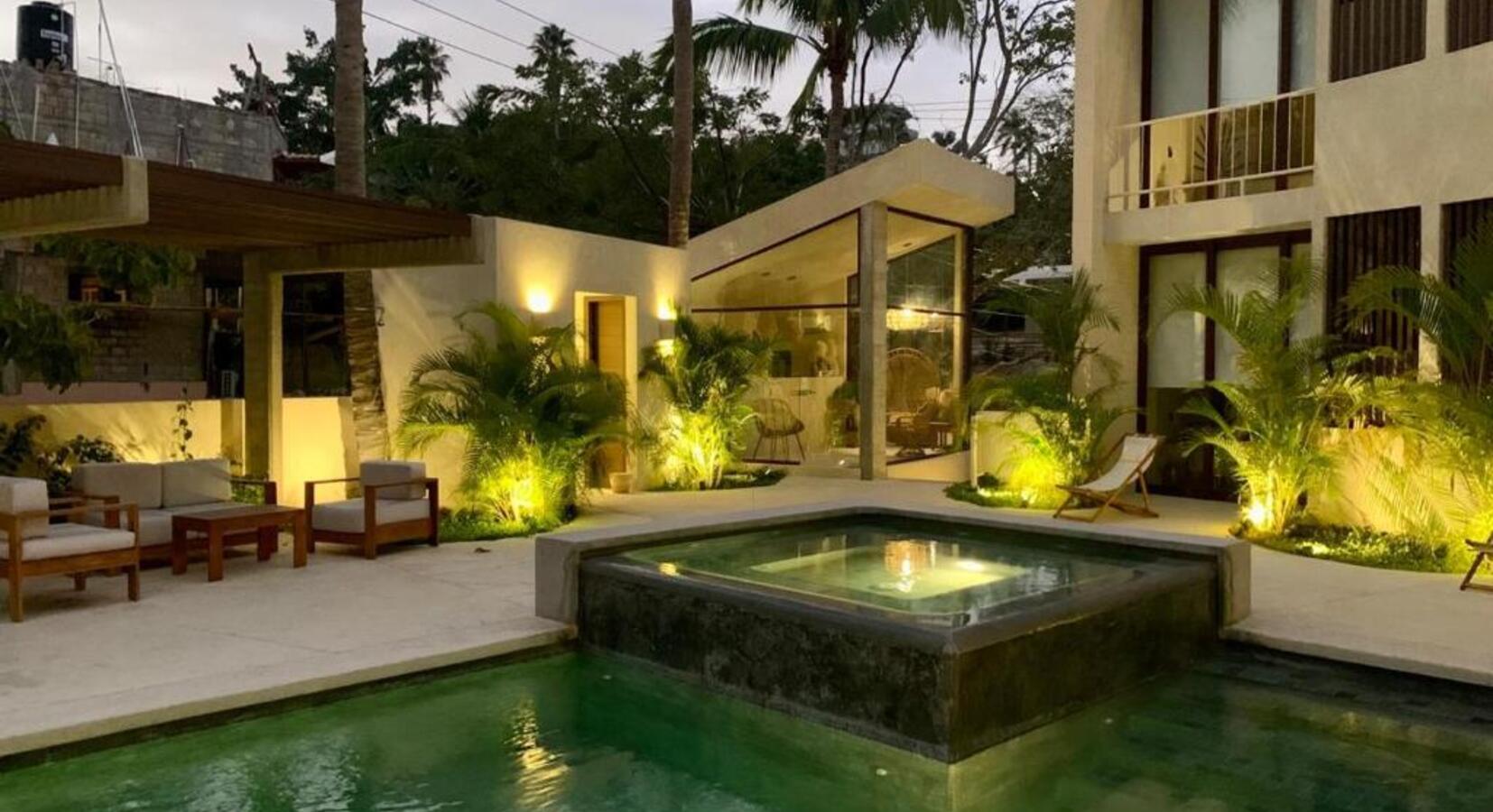 Pool area