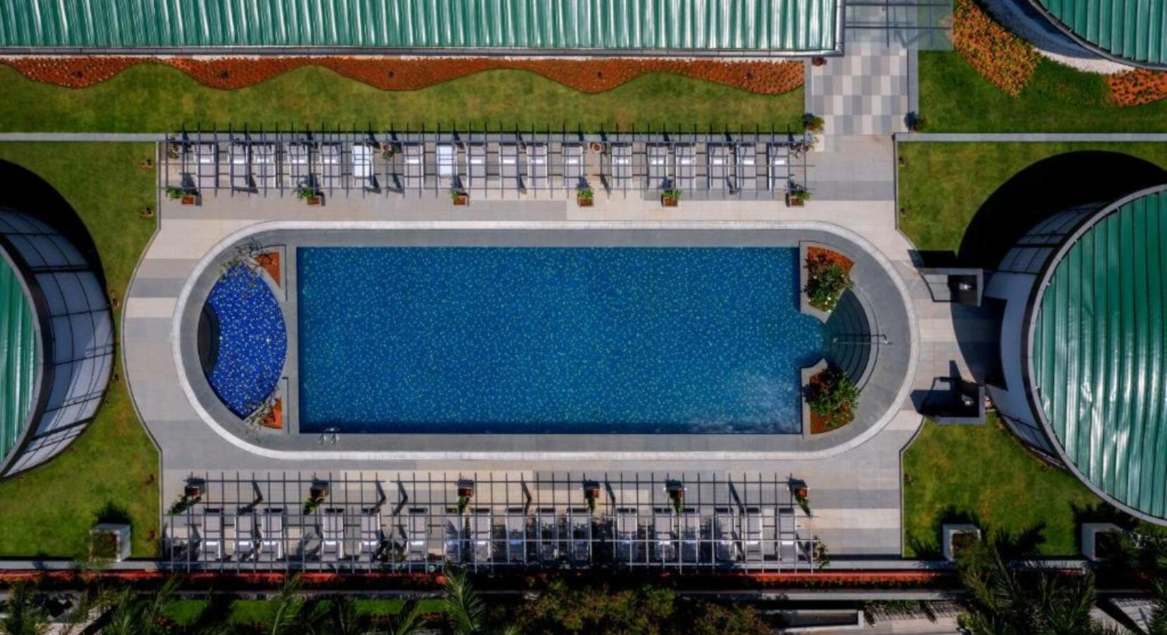 Aerial View of Pool