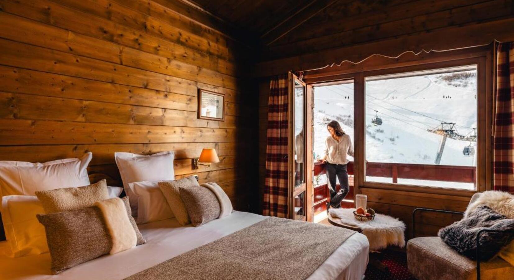 View from terraced bedroom 
