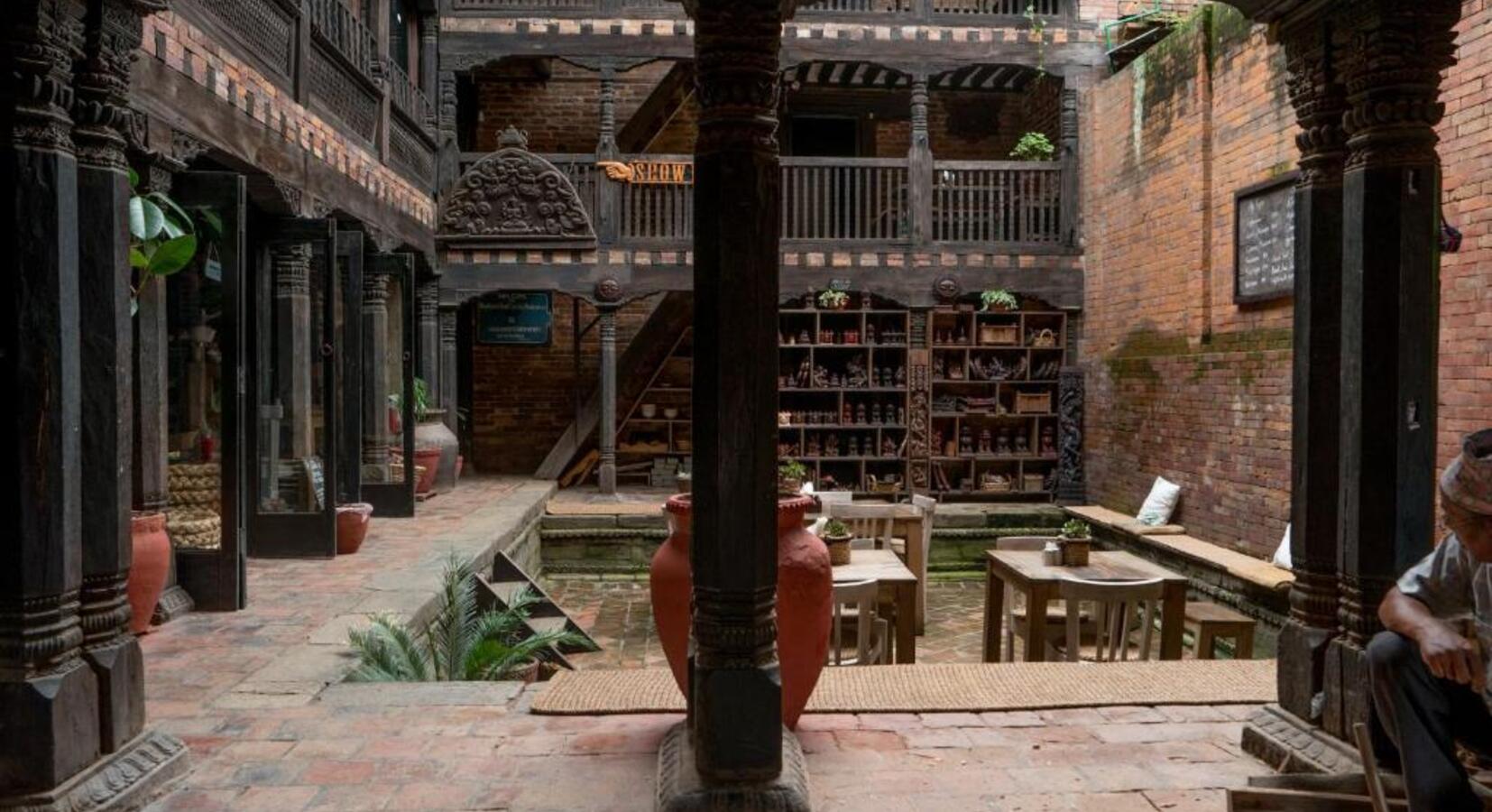 Inner courtyard