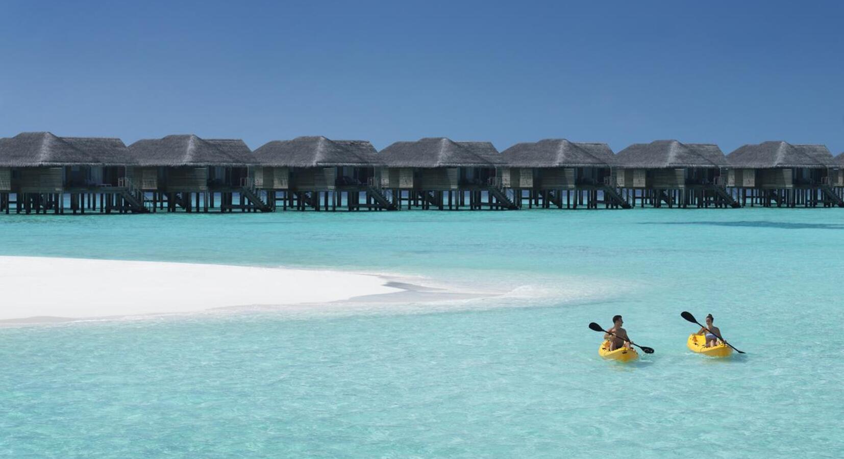Kayaking on the lagoon