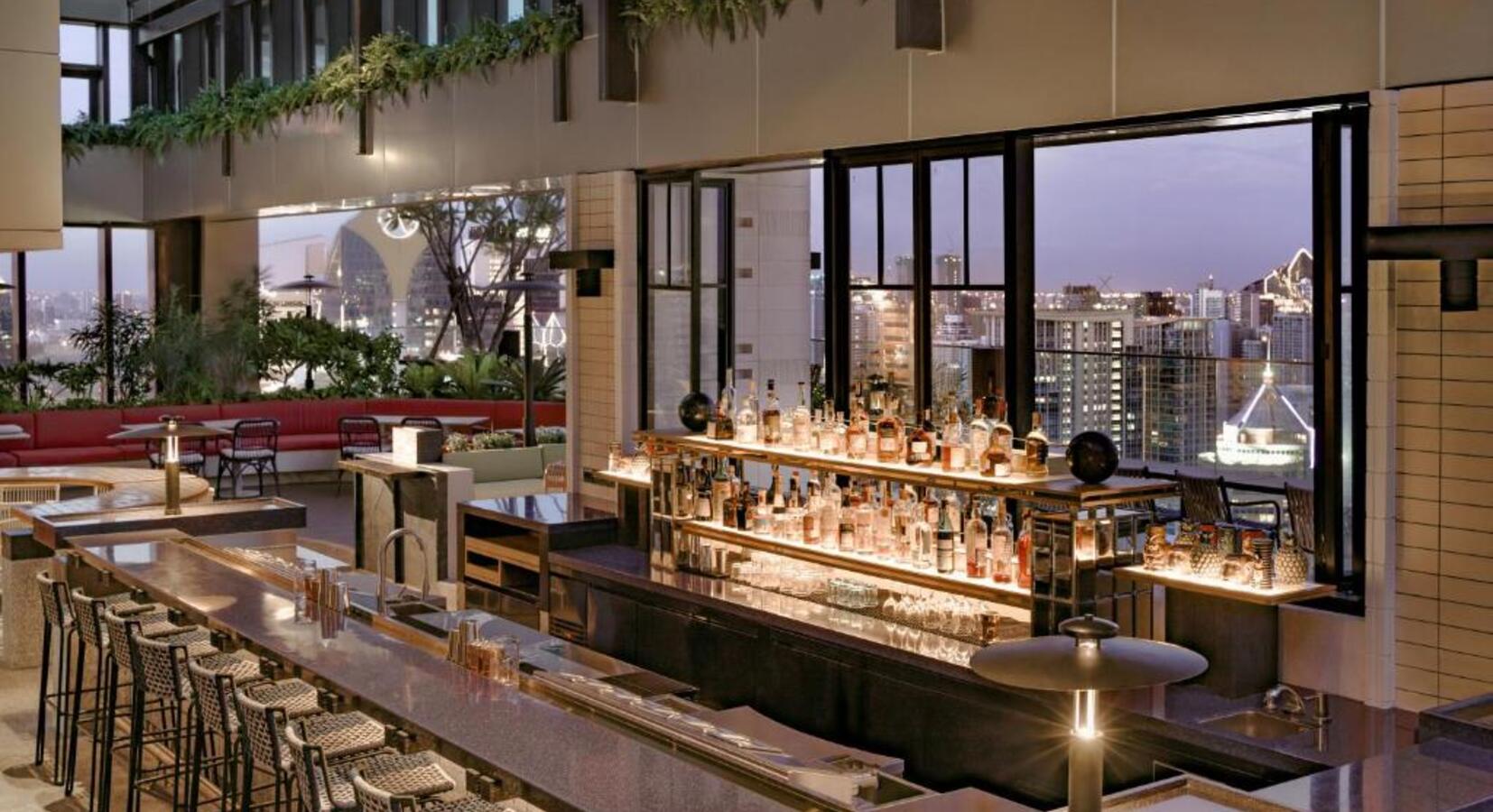 Bar area