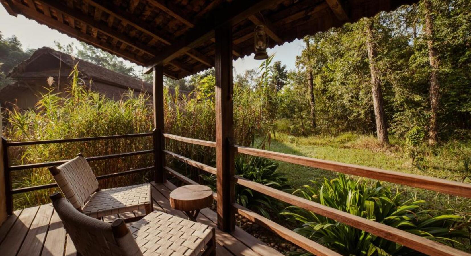 Private patio