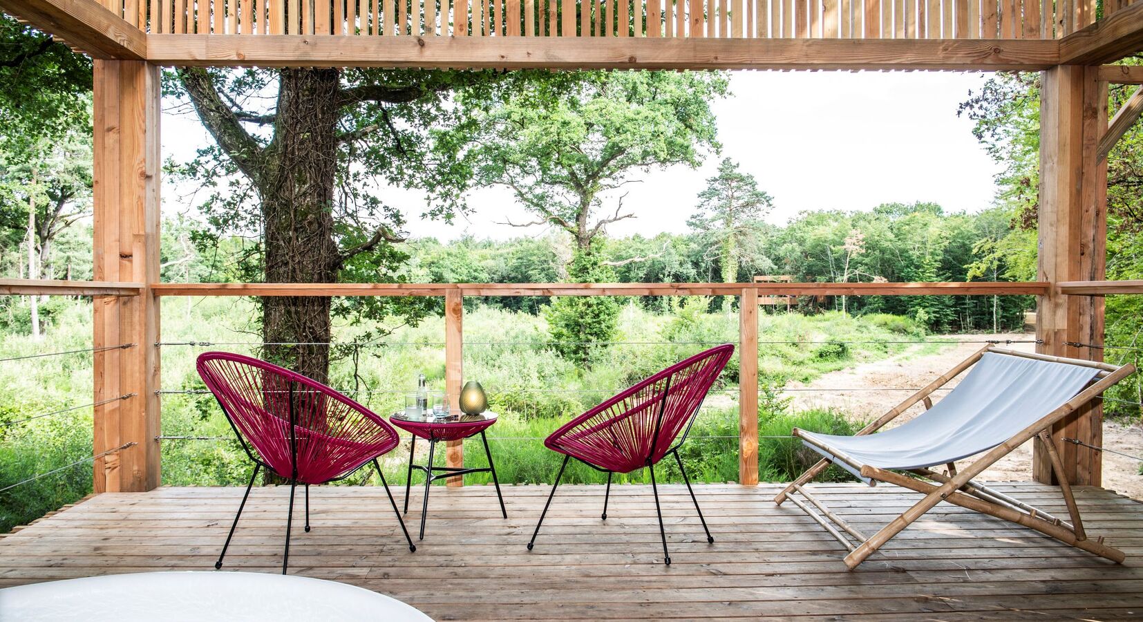 Lodge Terrace with Private Hot Tub