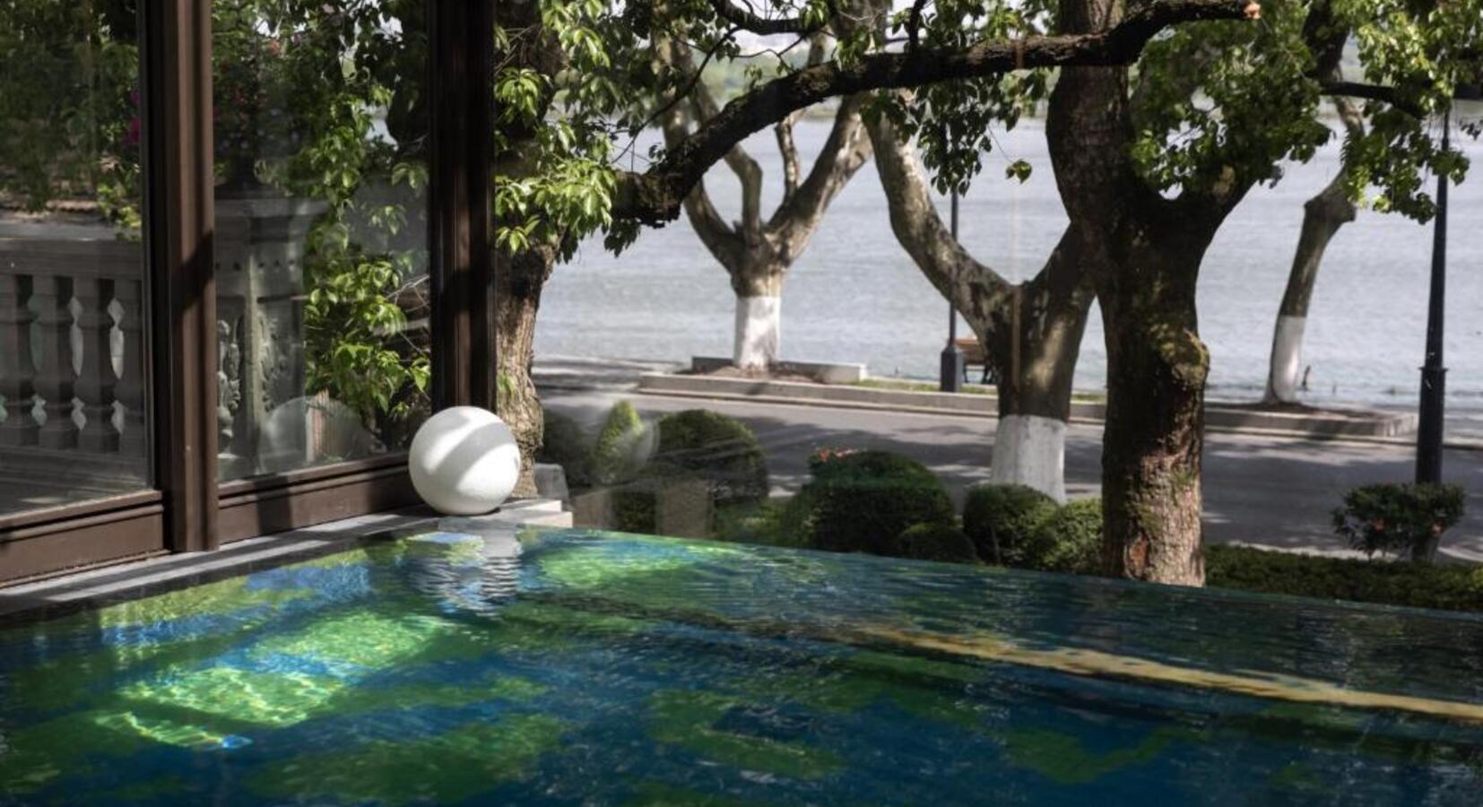 Pool area
