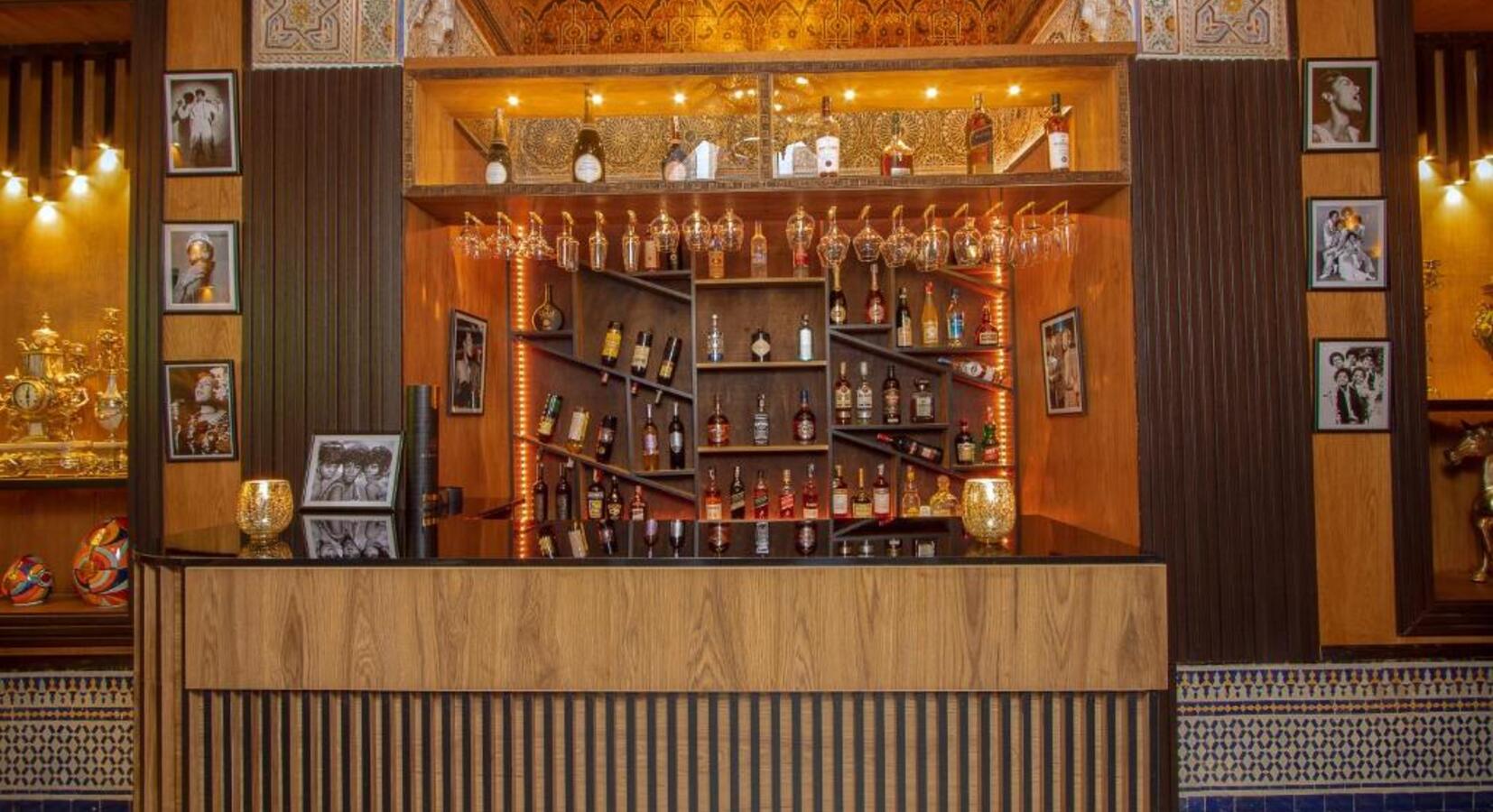 Bar area
