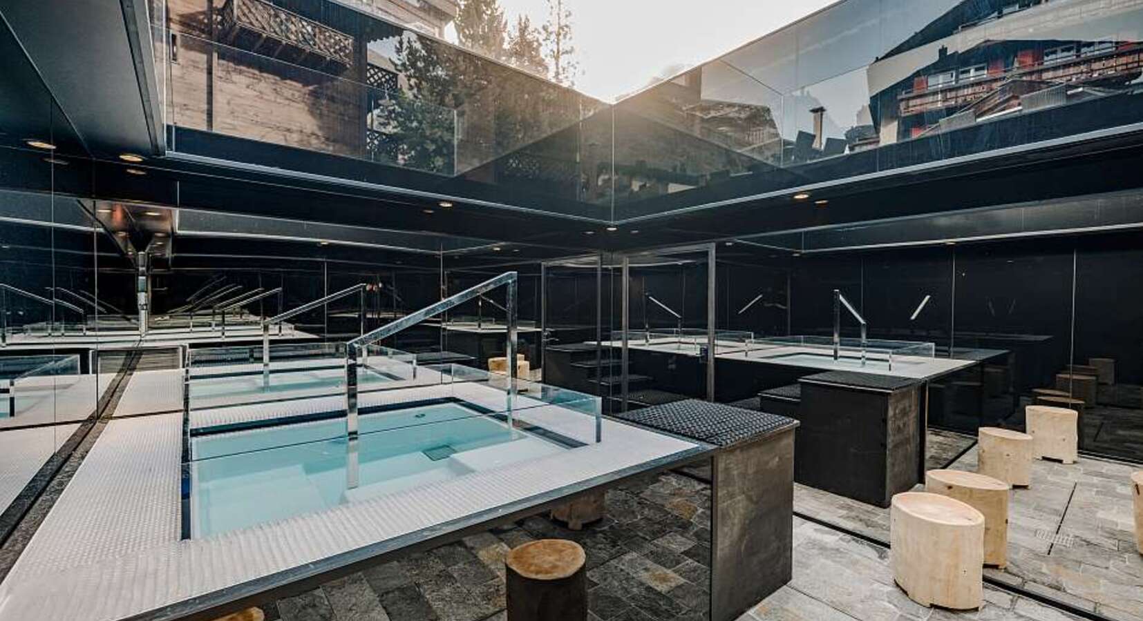 Outside Cold Tub