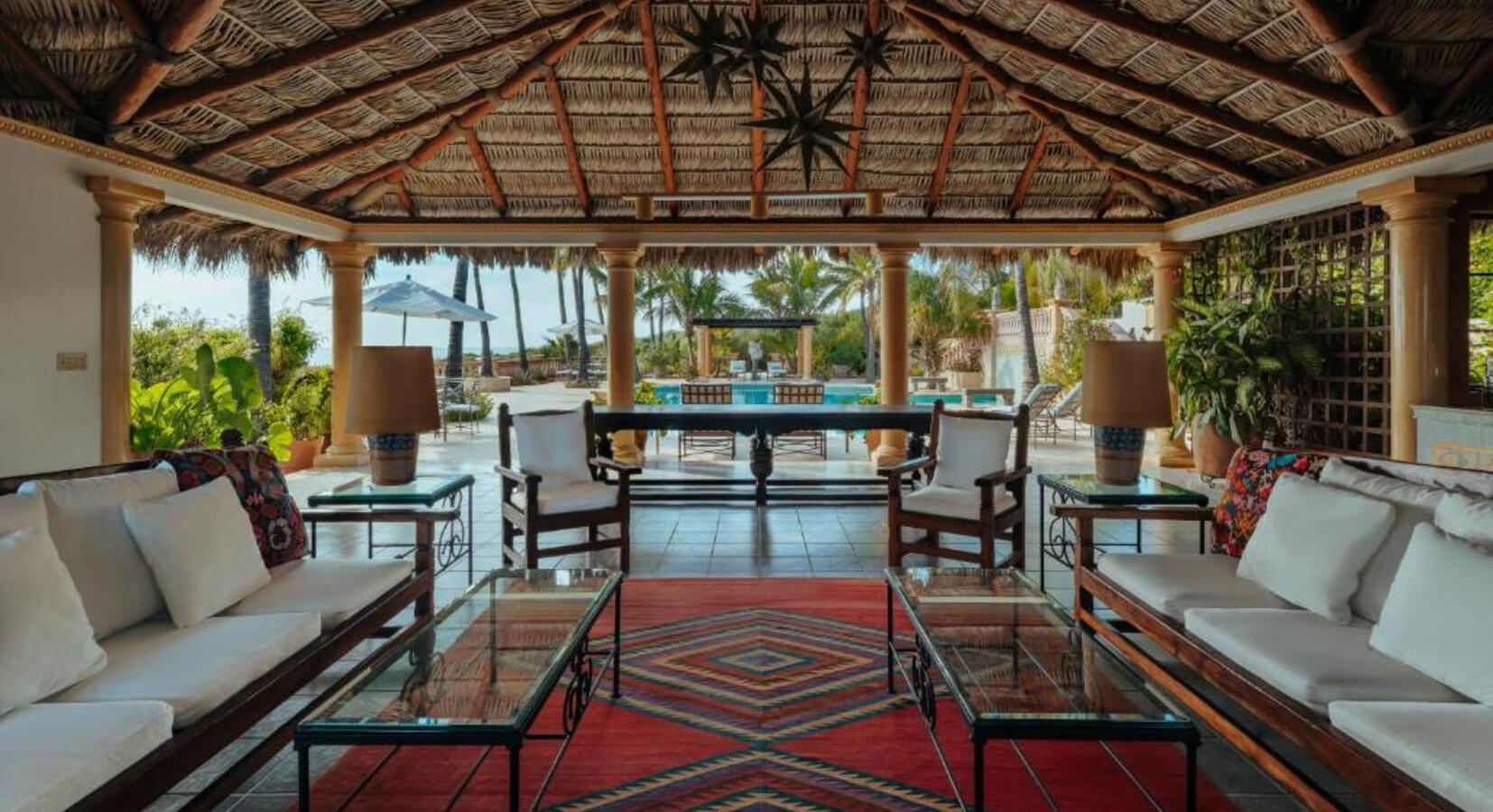 Outdoor seating area