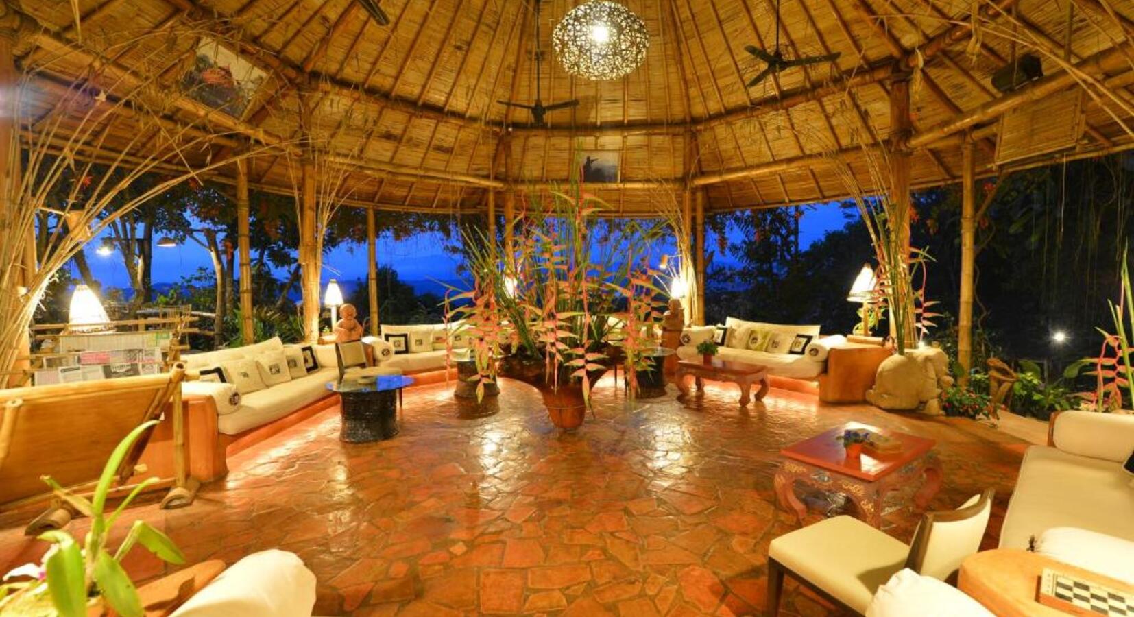 Outdoor seating area