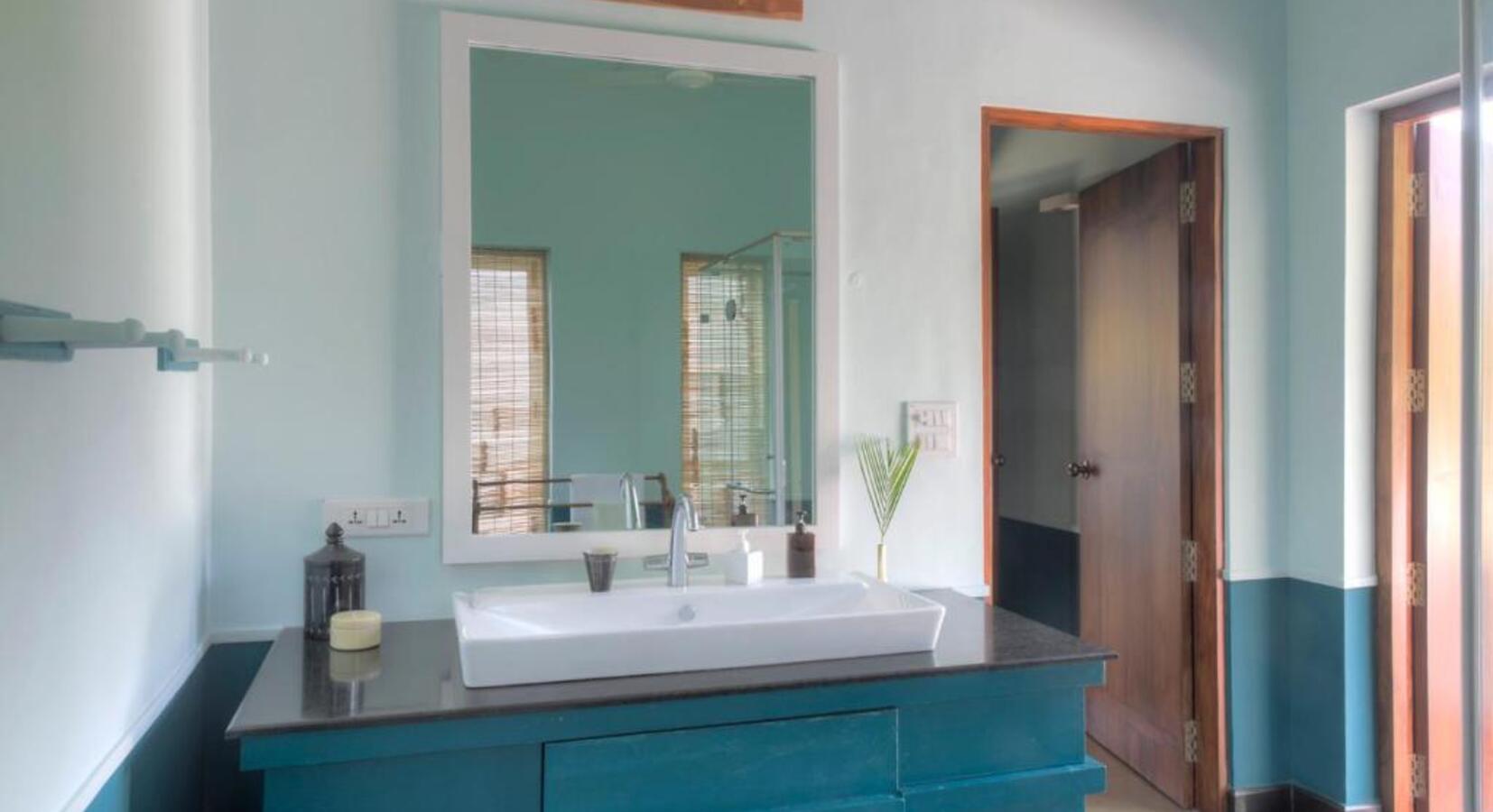 Blue Bathroom