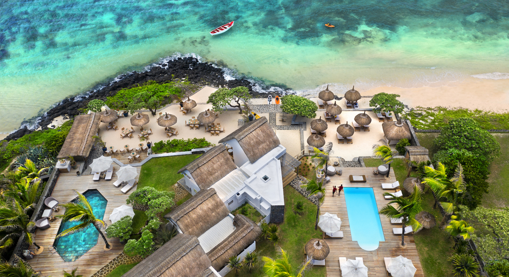 Aerial View of Hotel