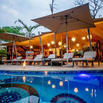Pool area