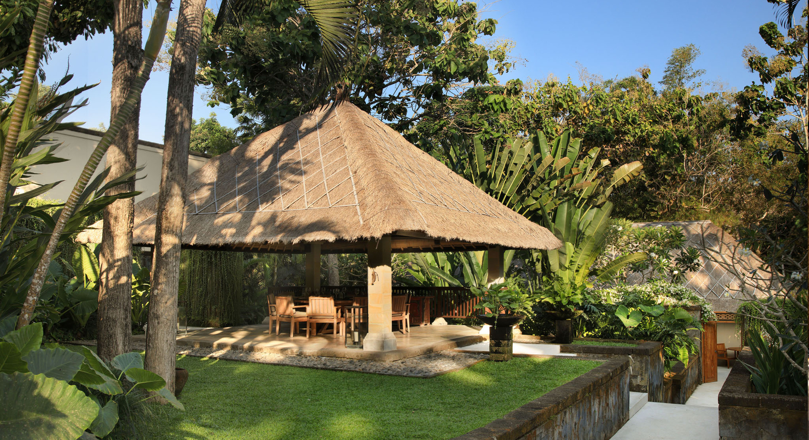 Two bedroom villa dining pavilion 