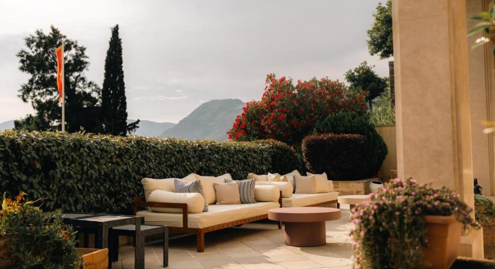 Outdoor seating