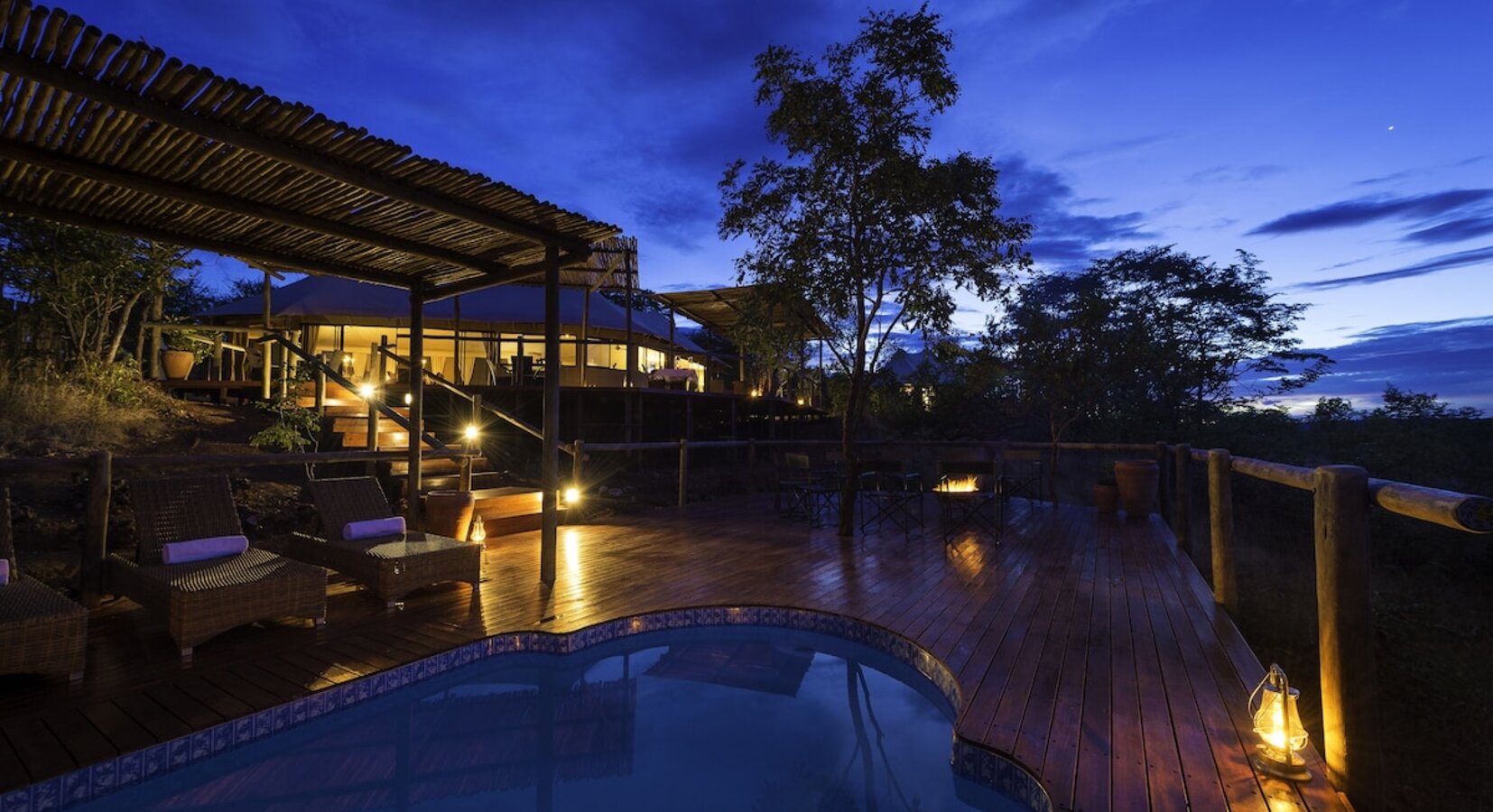 Pool area