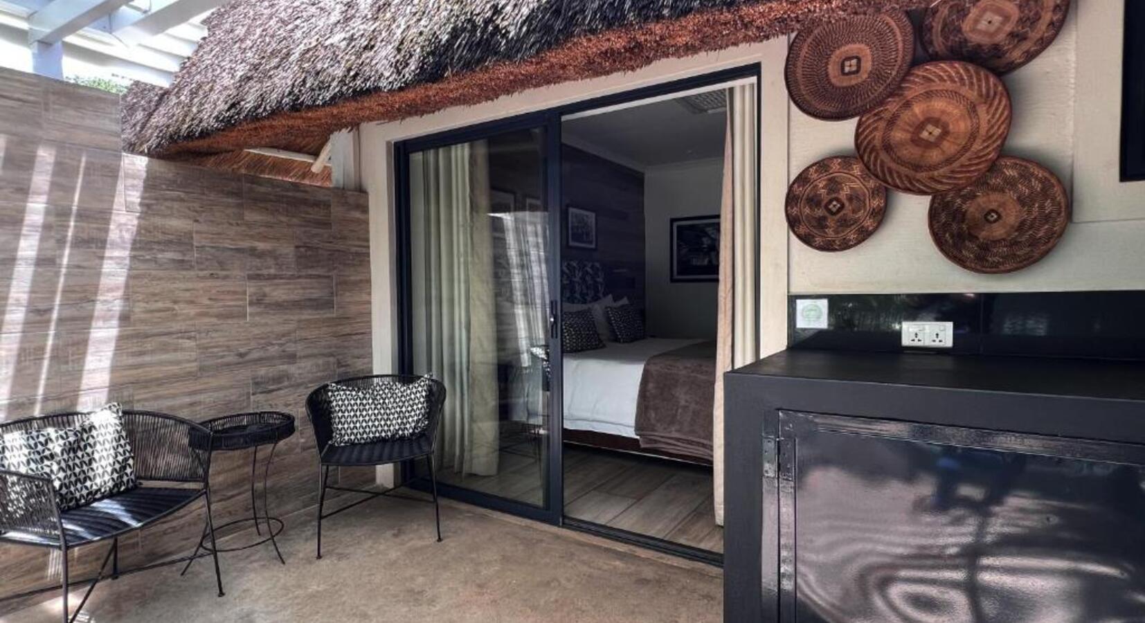 Private patio