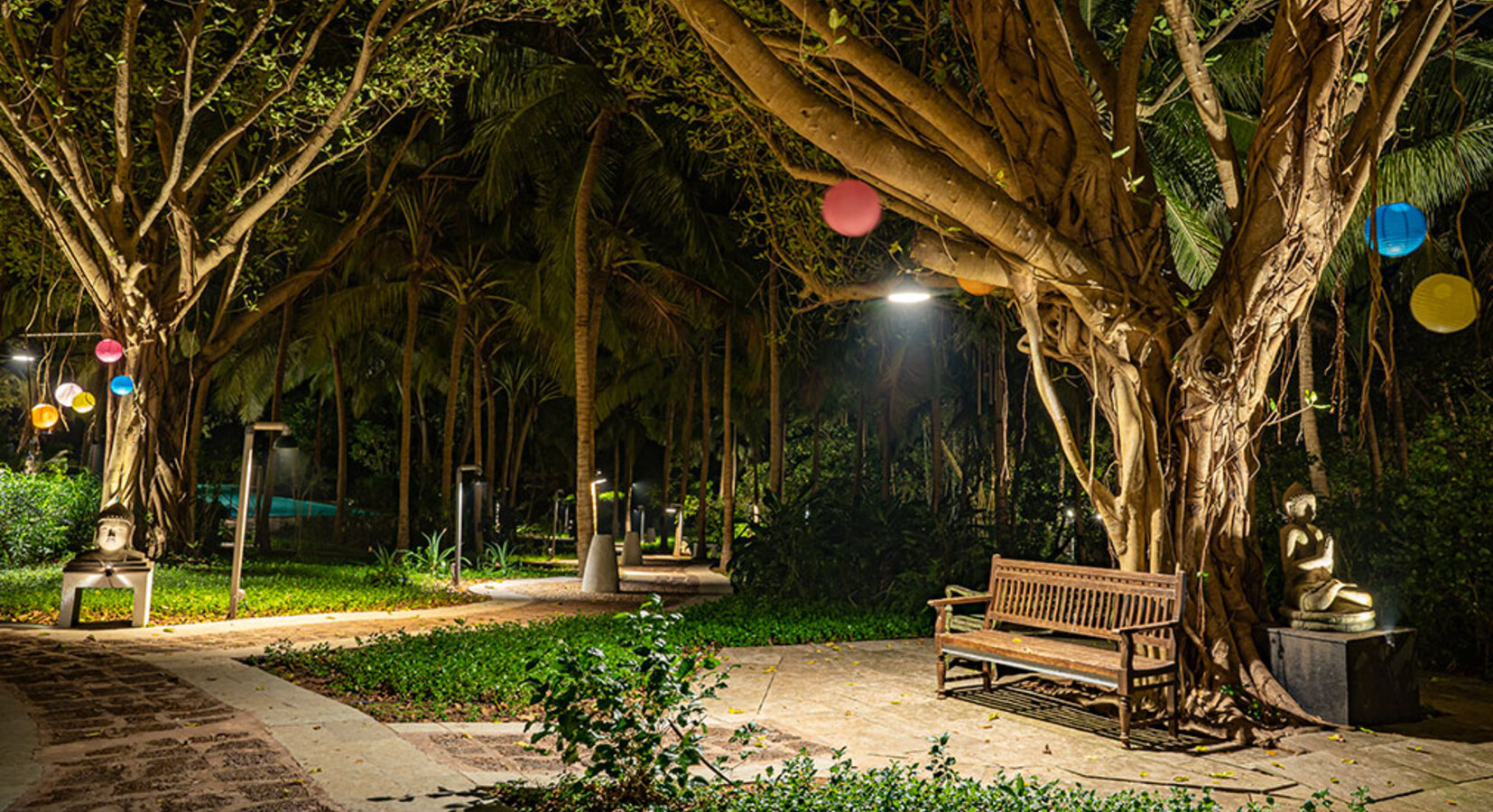 Gardens at Night