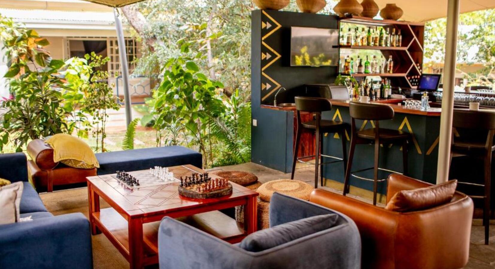 Bar area
