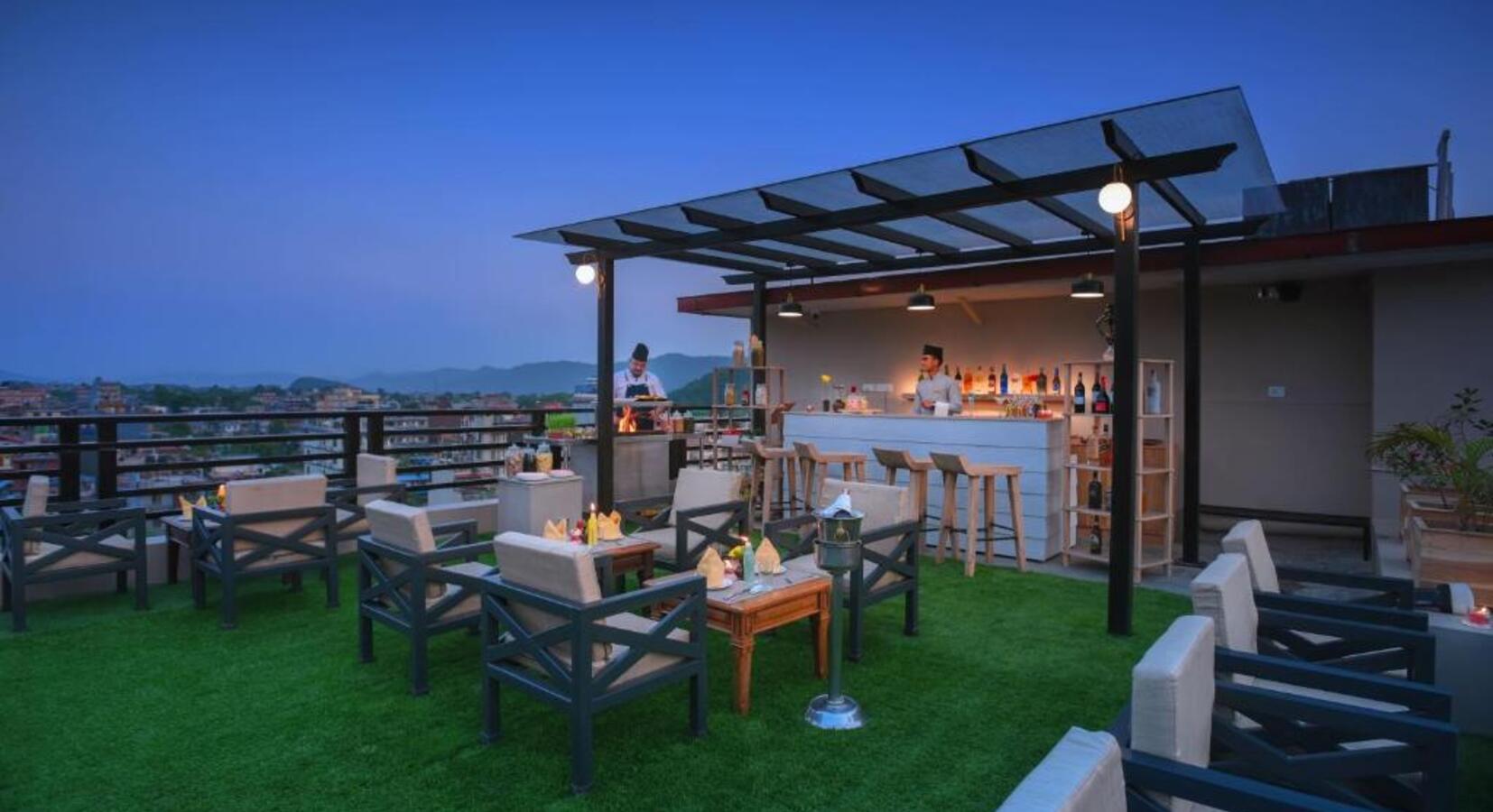 Roof terrace