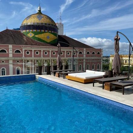 Rooftop pool