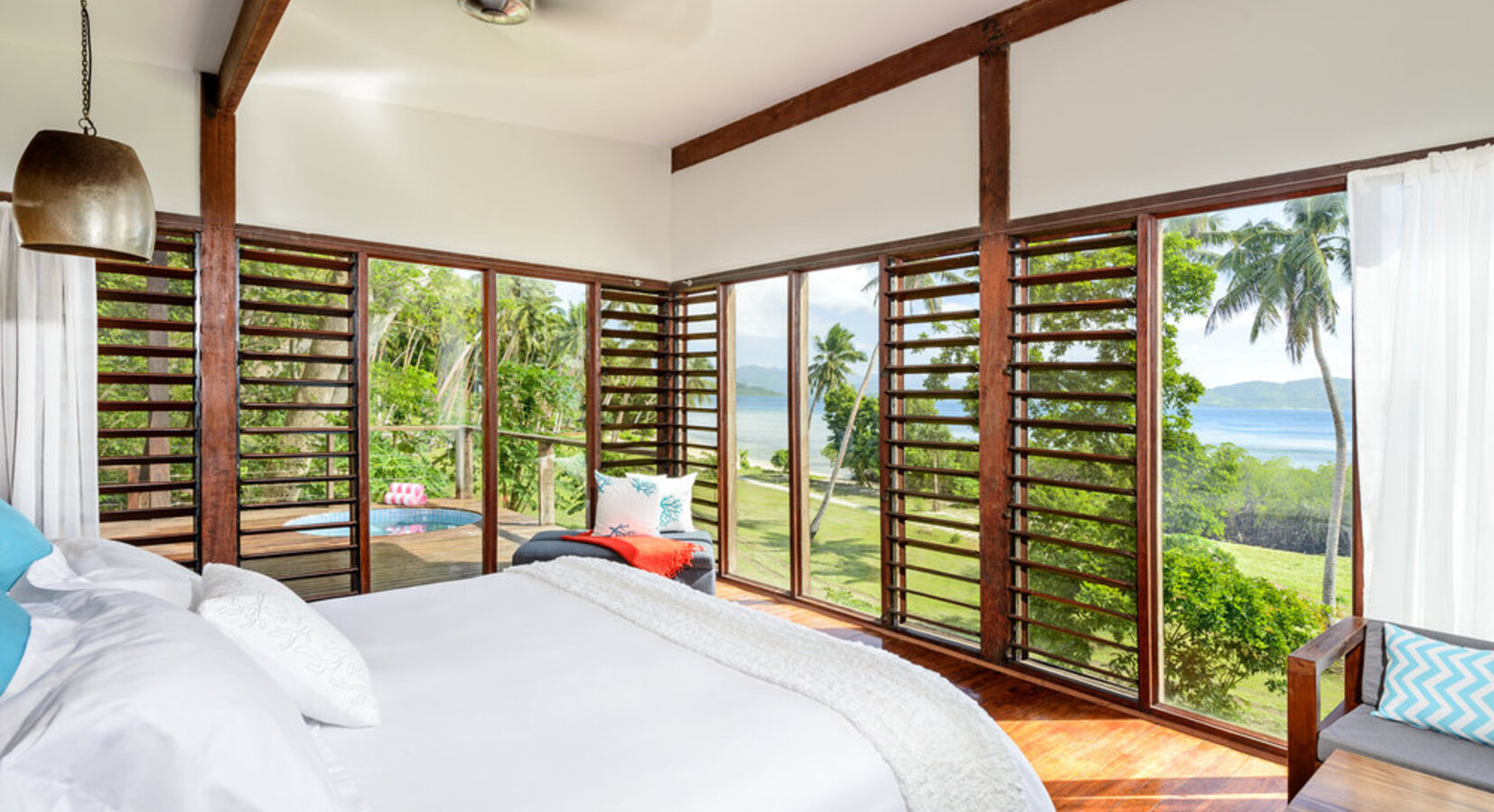 Oceanfront Villa Bedroom