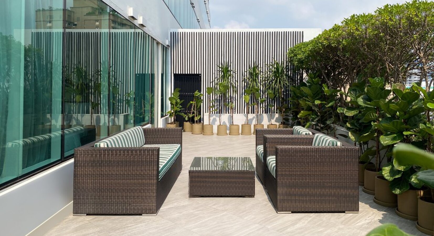 Garden View Two Bedroom Suite With Terrace