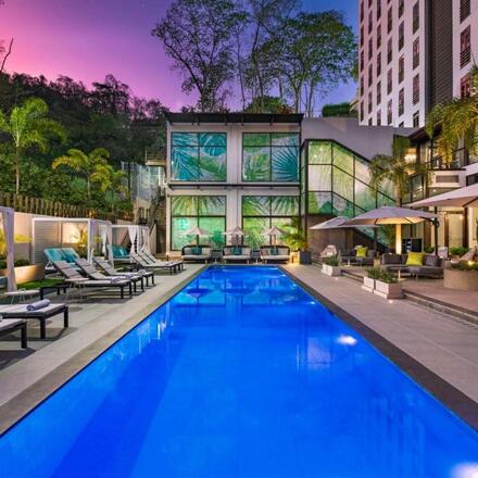 Pool area