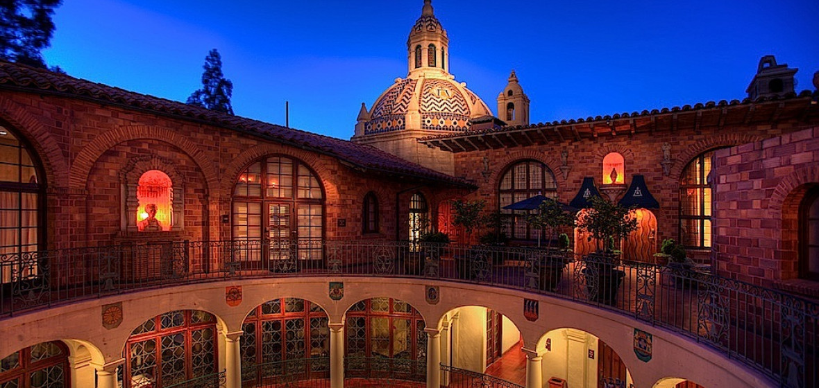 mission inn riverside hotel map