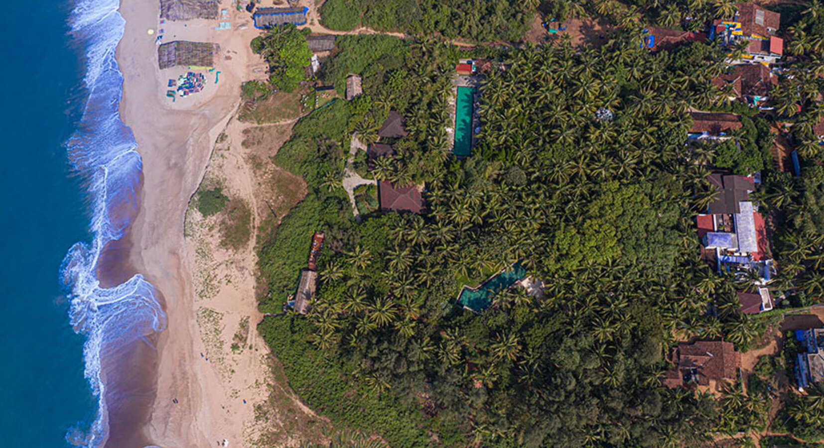 Aerial View of Grounds
