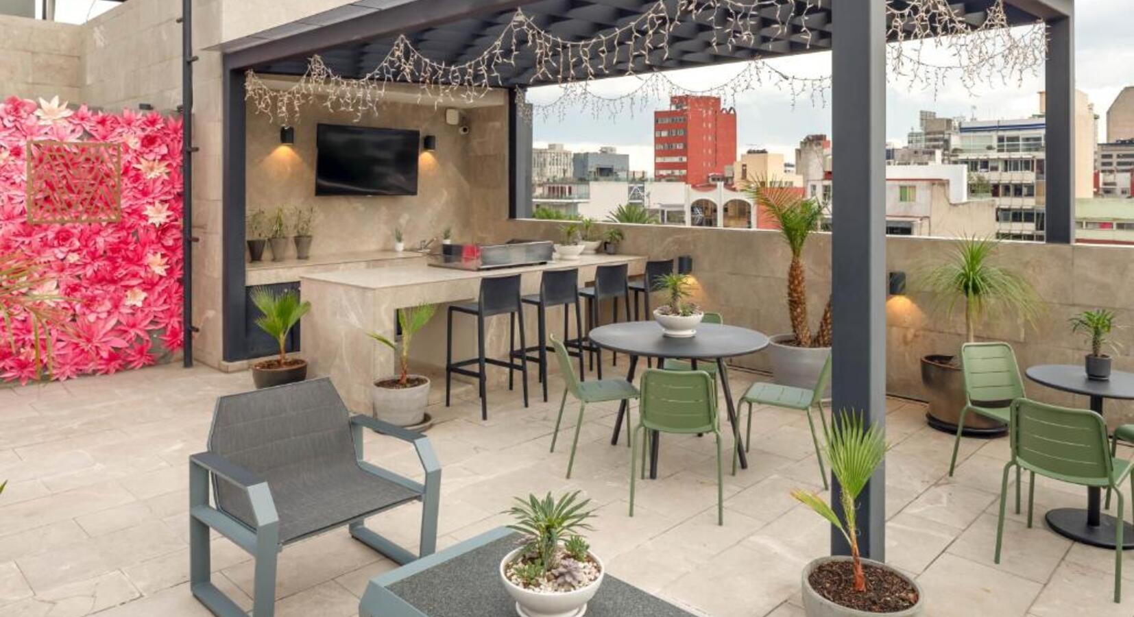Roof terrace