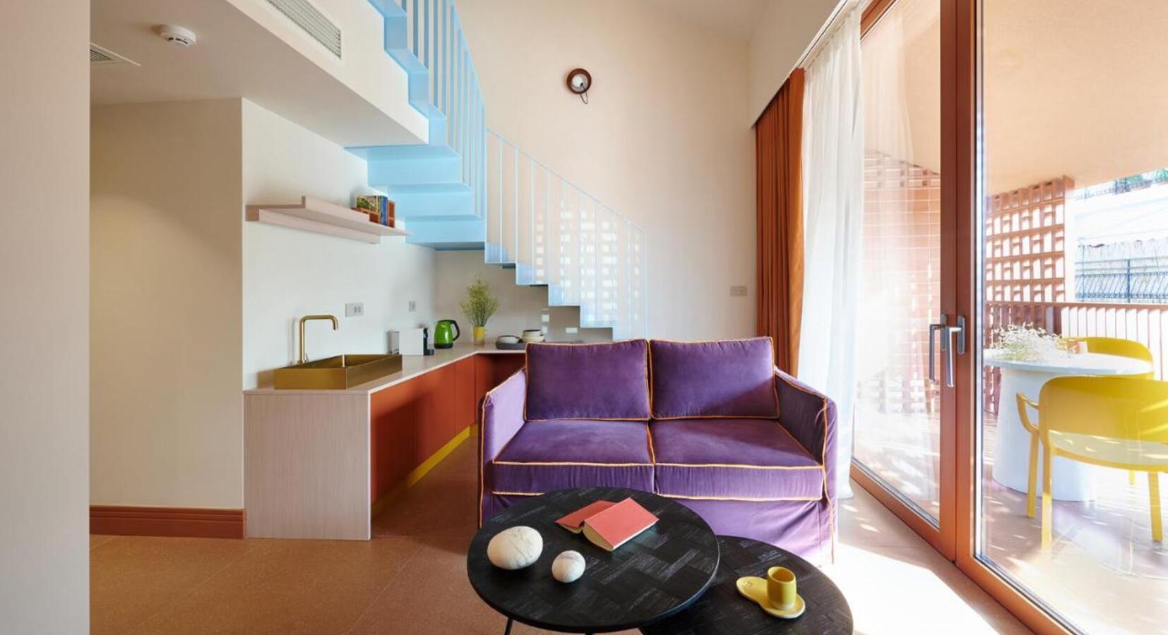 Living Room and Balcony