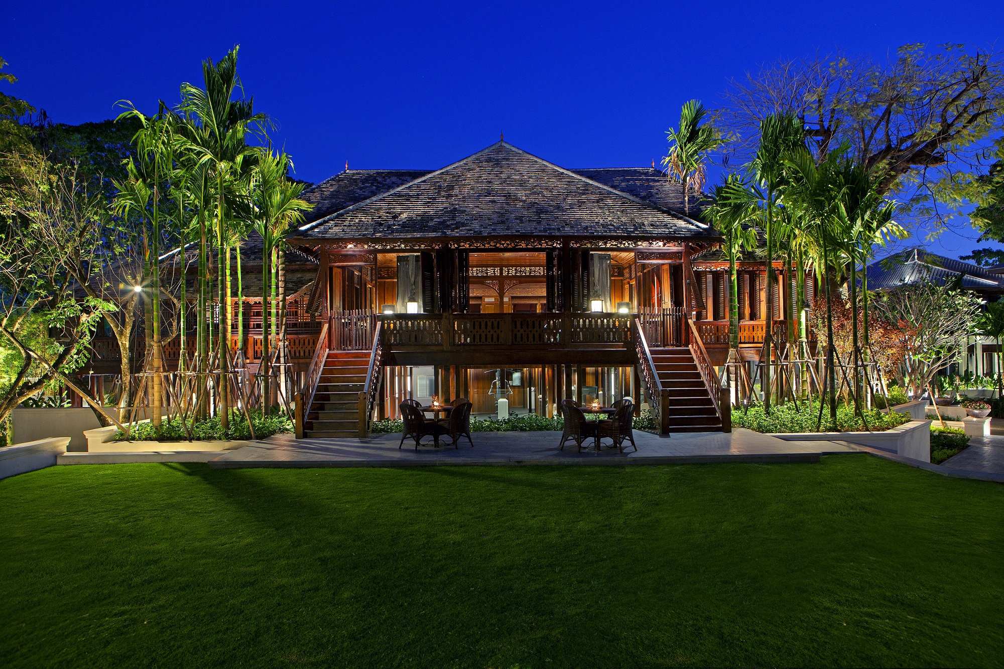 137 Pillars House Chiang Mai colonial teak facade