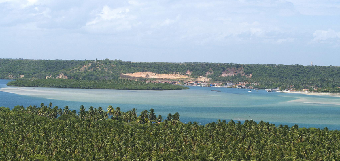 Foto von Barra de Sao Miguel