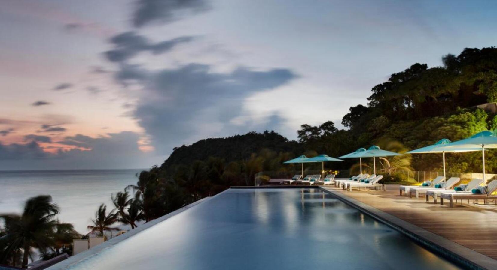 Infinity Pool at Night